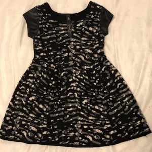 Jessica Simpson animal print dress
